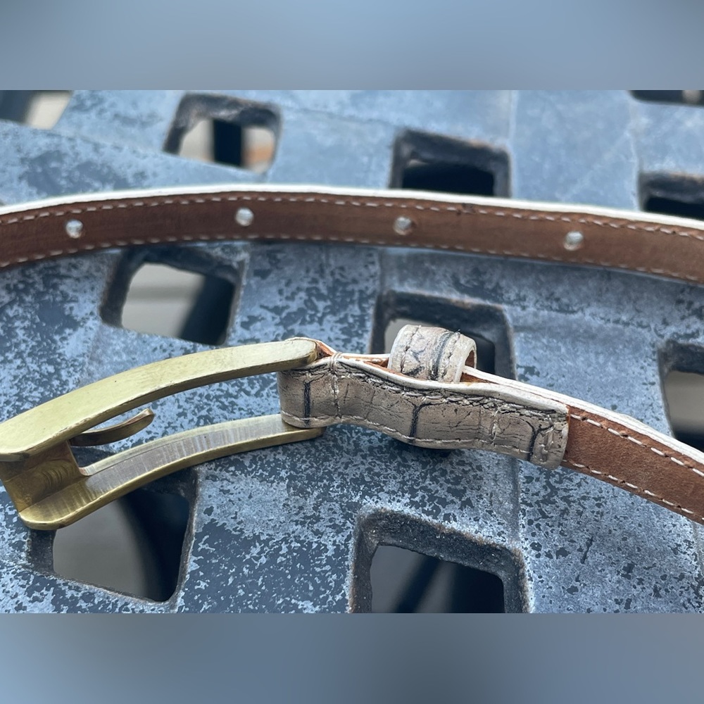 Giorgio Armani genuine leather belt - Picture 4 of 7